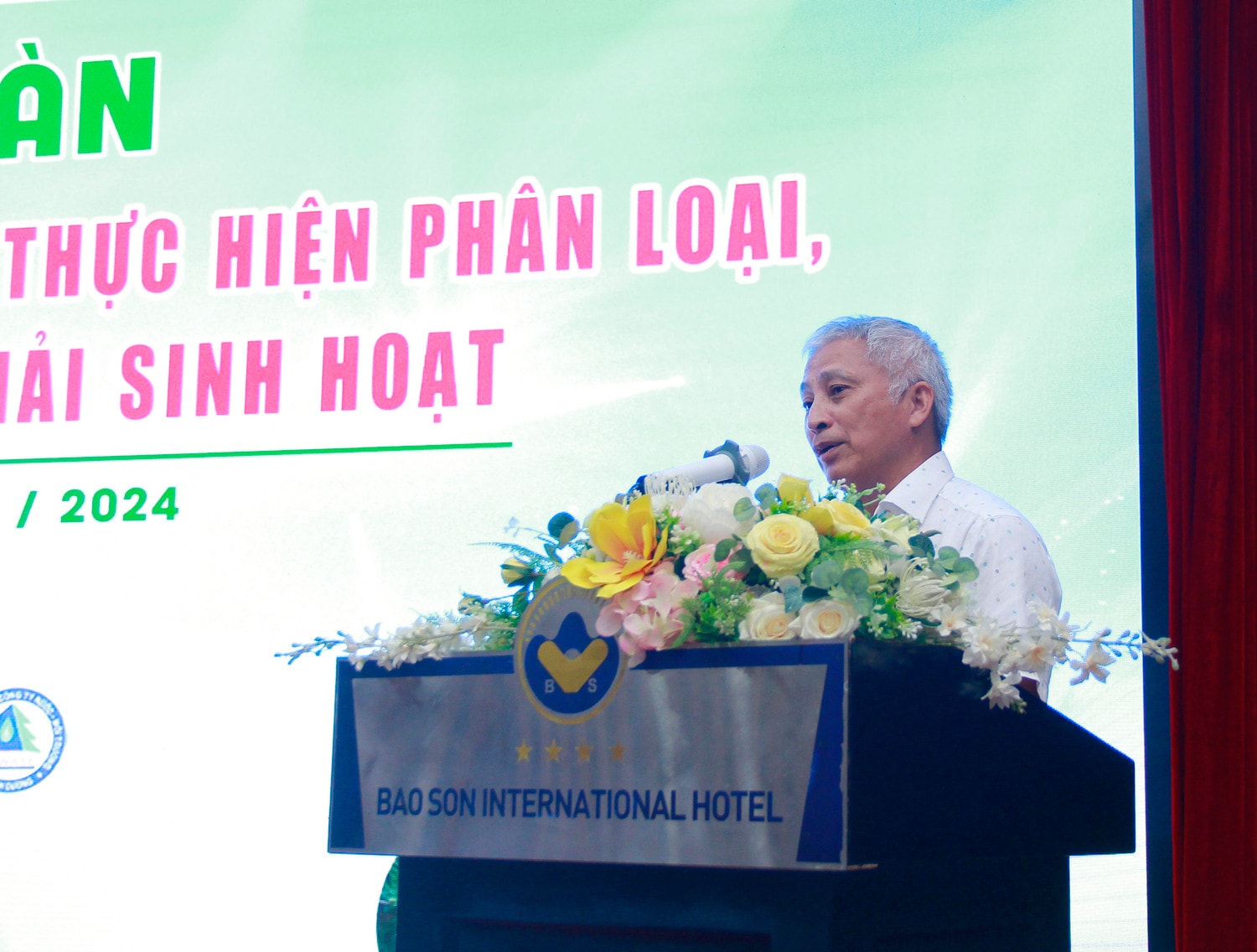 Chủ tịch Mạng lưới Không khí sạch Việt Nam, TS. Hoàng Dương Tùng phát biểu tại diễn đàn Phân loại, thu gom, xử lý rác thải sinh hoạt cần nâng cao nhận thức của người dân -0