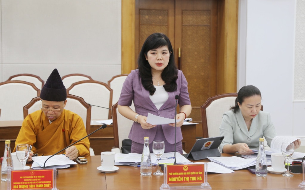 Quảng Ninh: Đoàn ĐBQH và UBND tỉnh thống nhất một số nội dung gửi tới Kỳ họp thứ Bảy, Quốc hội Khóa XV -0