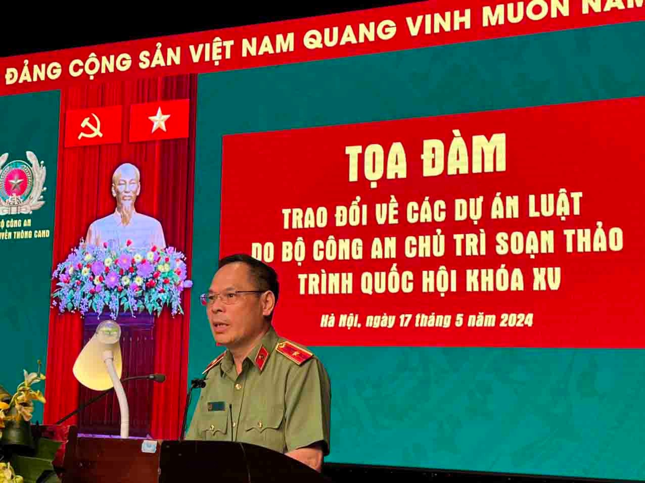 Tọa đàm về các dự án luật do Bộ Công an chủ trì soạn thảo trình Quốc hội -0