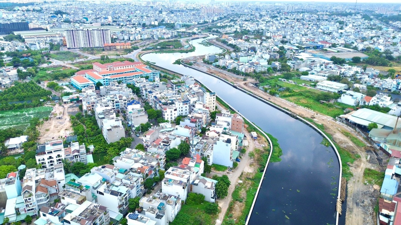 Dự án xây dựng hạ tầng và cải tạo môi trường kênh Tham Lương - Bến Cát - rạch Nước Lên