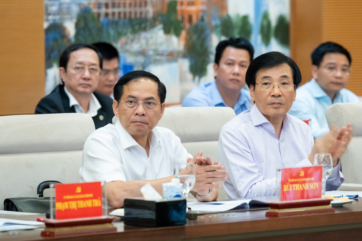 Hội nghị giữa Đảng Đoàn Quốc hội và Ban Cán sự Đảng Chính phủ -0