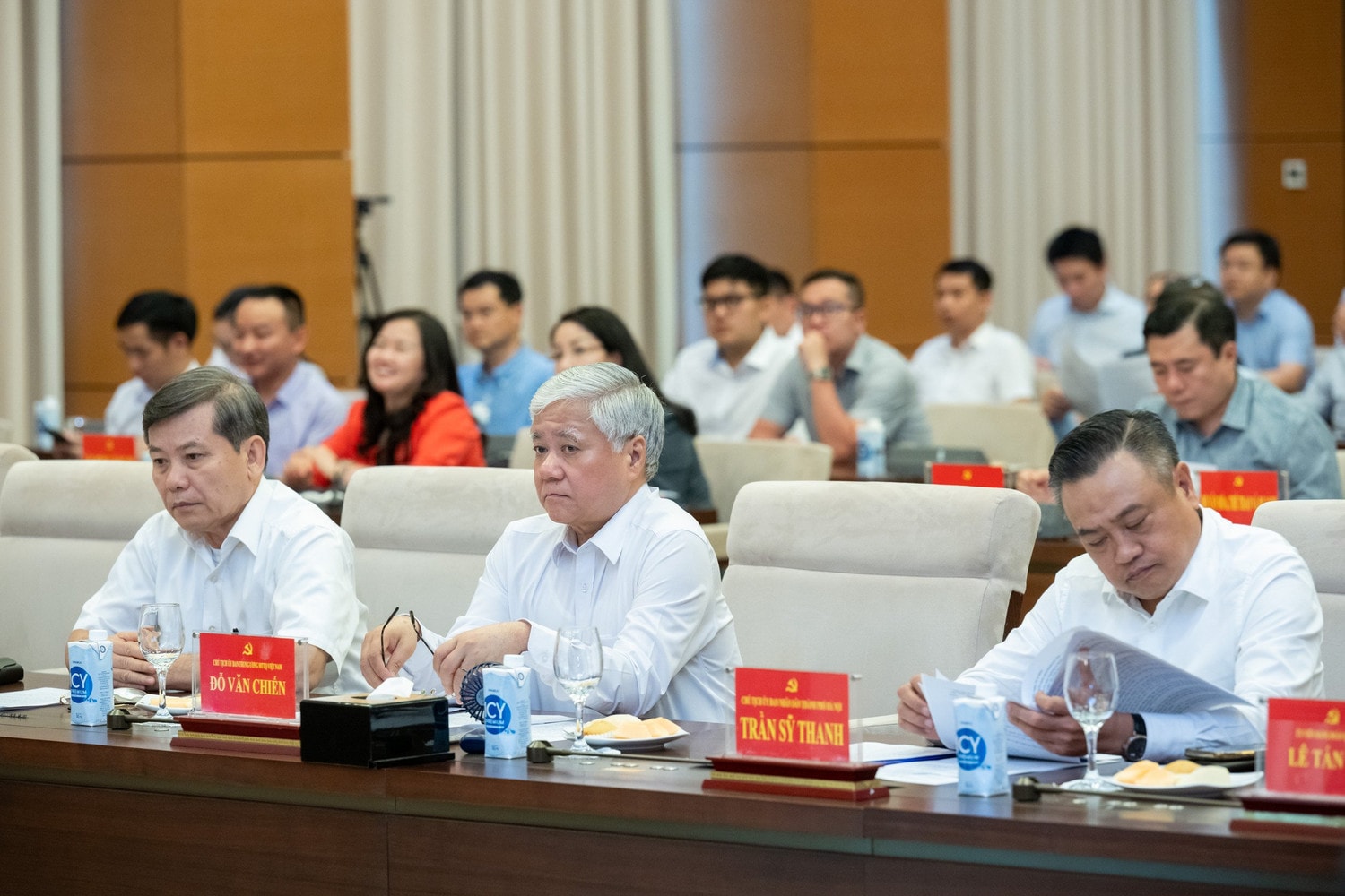 Hội nghị giữa Đảng Đoàn Quốc hội và Ban Cán sự Đảng Chính phủ -0