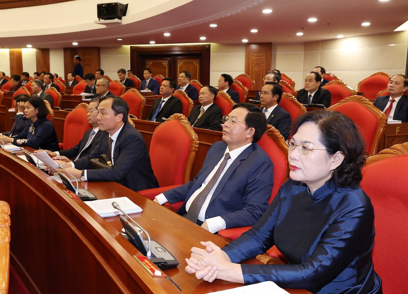 Bế mạc Hội nghị lần thứ chín Ban Chấp hành Trung ương Đảng khóa XIII -0