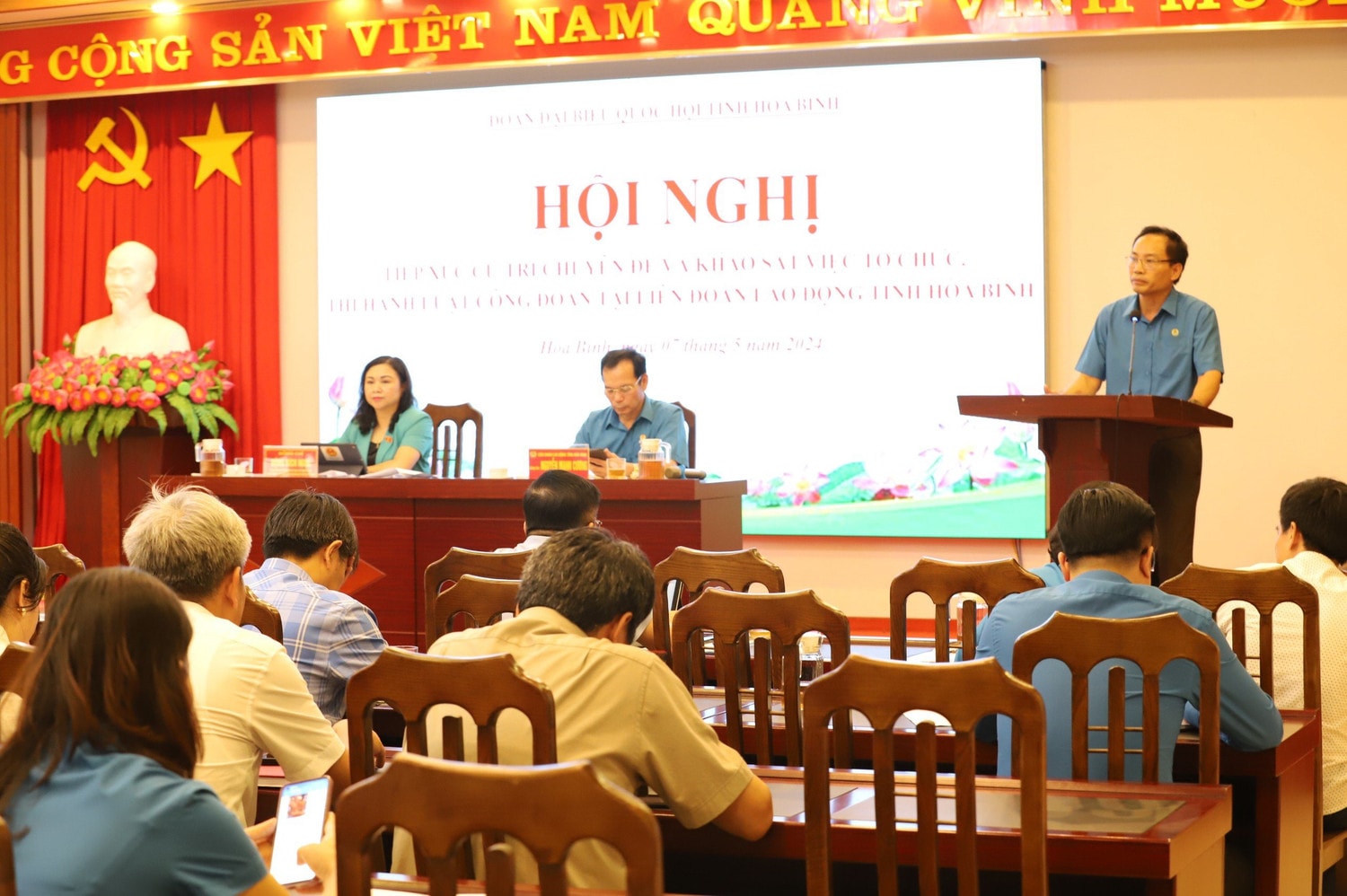 Phát huy vai trò công đoàn trong bảo vệ quyền lợi người lao động -0