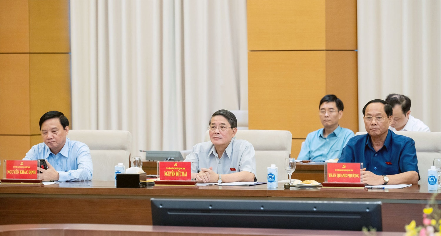 Hội nghị giữa Đảng Đoàn Quốc hội và Ban Cán sự Đảng Chính phủ -0