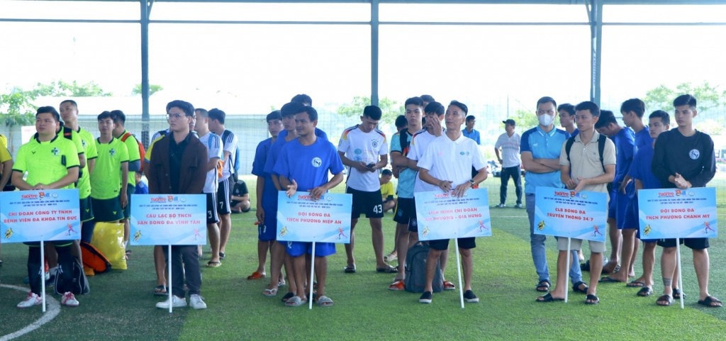 Khai mạc Giải Bóng đá nam Thanh niên công nhân tỉnh Bình Dương - Cúp báo Tuổi trẻ Thủ đô năm 2024 -0