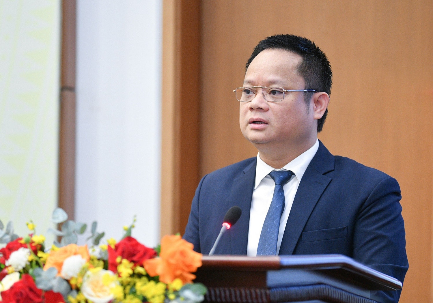 Tổng Thư ký Quốc hội, Chủ nhiệm Văn phòng Quốc hội Bùi Văn Cường chủ trì họp báo về dự kiến Chương trình Kỳ họp thứ Bảy, Quốc hội khóa XV -0