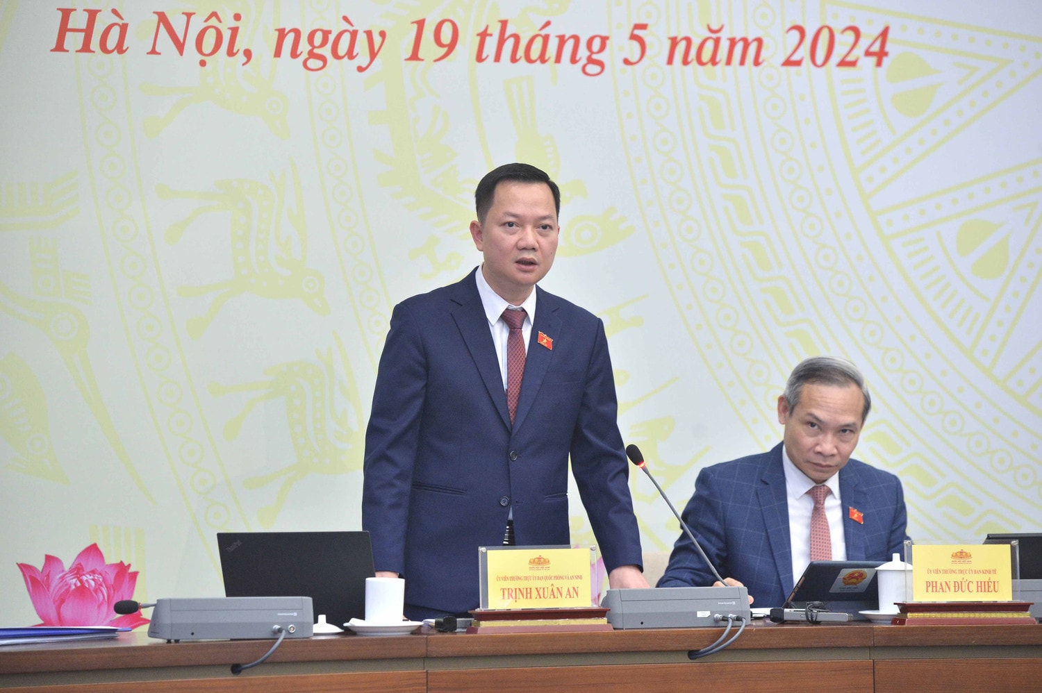 Tổng Thư ký Quốc hội, Chủ nhiệm Văn phòng Quốc hội Bùi Văn Cường chủ trì họp báo về dự kiến Chương trình Kỳ họp thứ Bảy, Quốc hội khóa XV -0