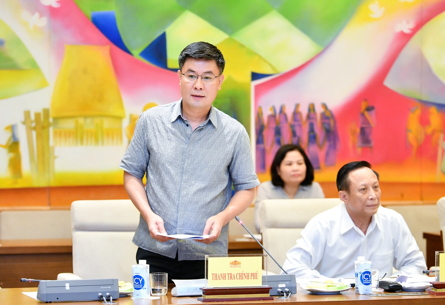 Phó Chủ tịch Quốc hội, Thượng tướng Trần Quang Phương chủ trì cuộc họp rà soát công tác chuẩn bị Kỳ họp thứ 7, Quốc hội Khóa XV -0