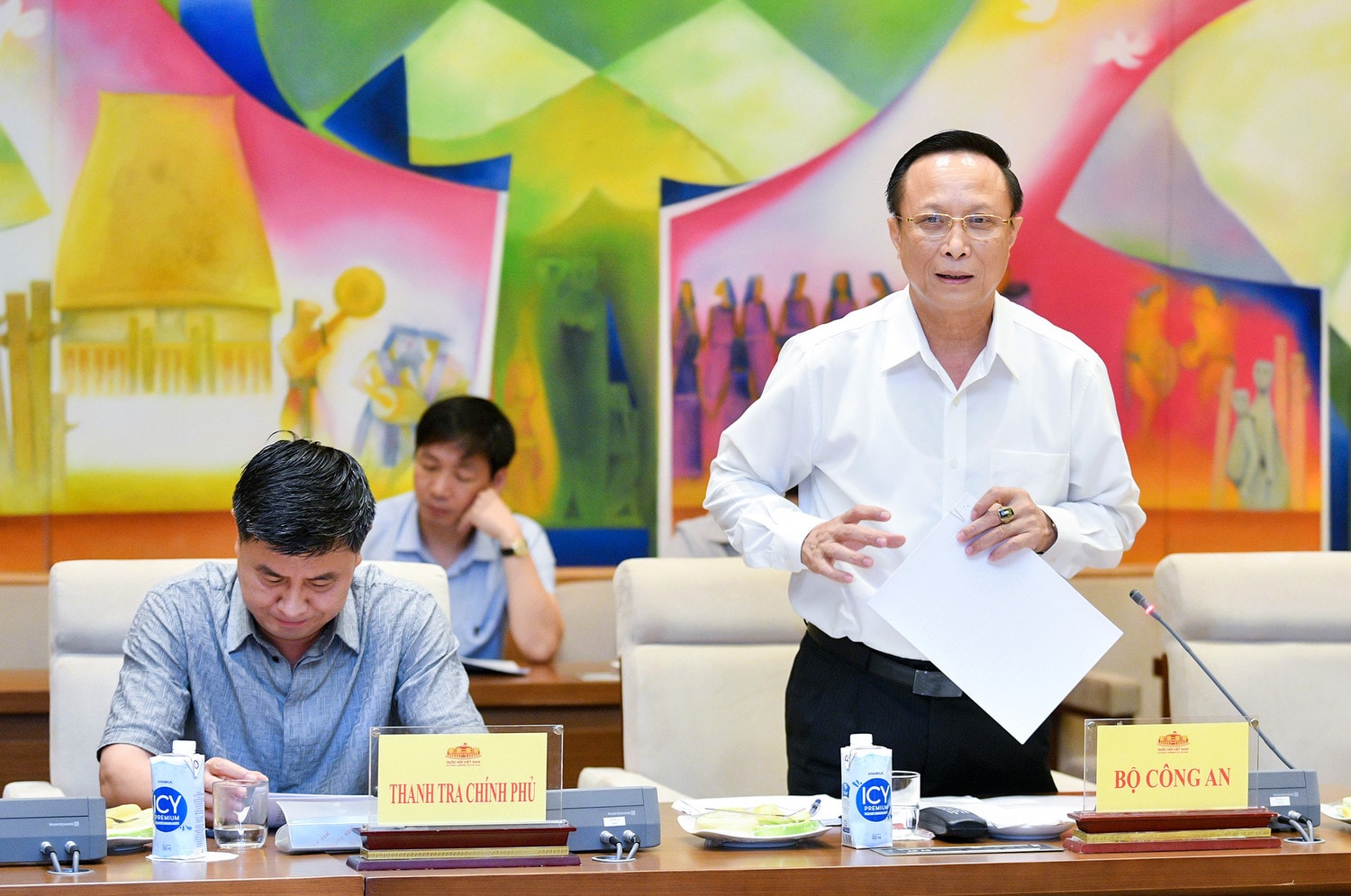 Phó Chủ tịch Quốc hội, Thượng tướng Trần Quang Phương chủ trì cuộc họp rà soát công tác chuẩn bị Kỳ họp thứ 7, Quốc hội Khóa XV -0