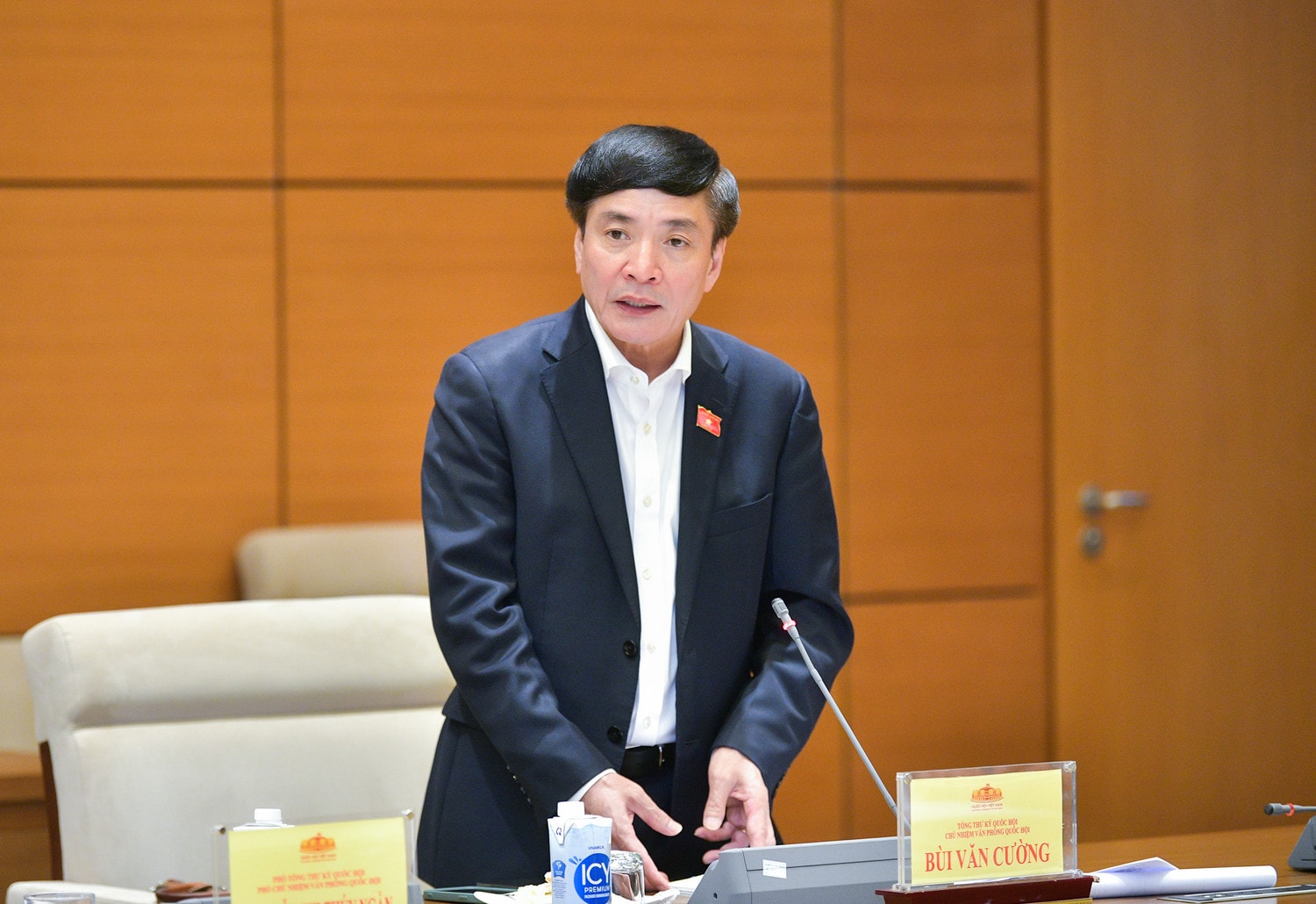 Phó Chủ tịch Quốc hội, Thượng tướng Trần Quang Phương chủ trì cuộc họp rà soát công tác chuẩn bị Kỳ họp thứ 7, Quốc hội Khóa XV -0