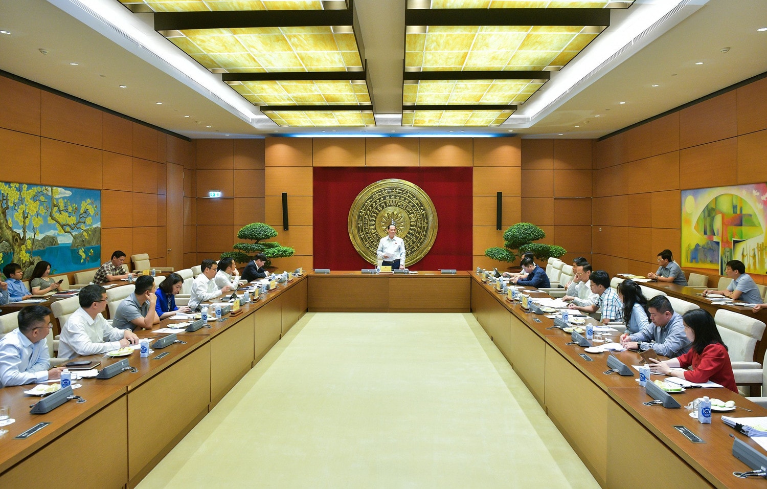 Phó Chủ tịch Quốc hội, Thượng tướng Trần Quang Phương chủ trì cuộc họp rà soát công tác chuẩn bị Kỳ họp thứ 7, Quốc hội Khóa XV -0
