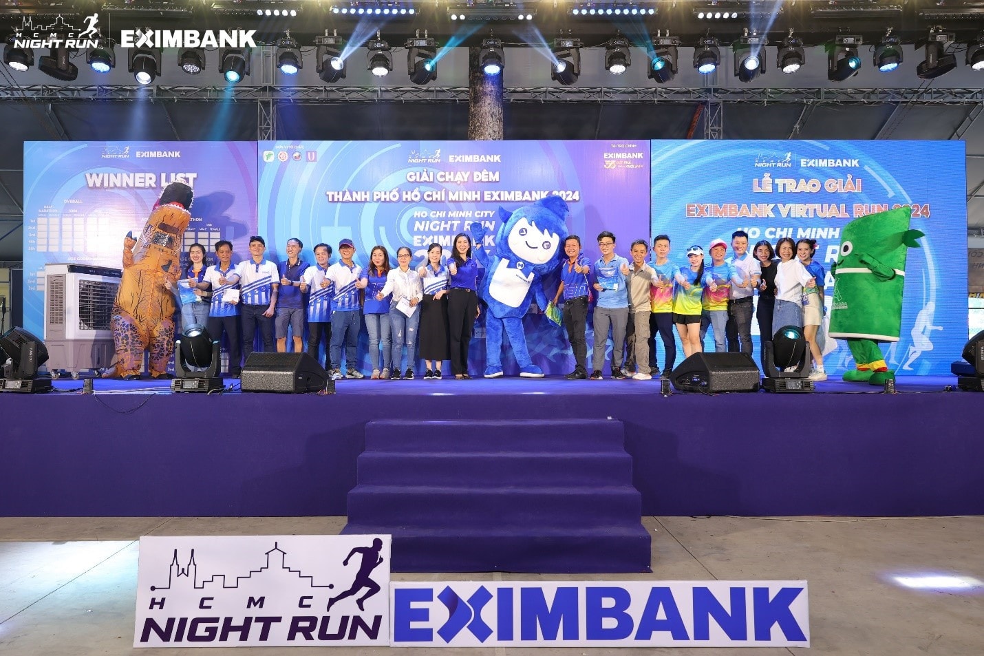 Chung tay lan tỏa tinh thần “Bứt phá không giới hạn” đến các VĐV, các Eximer đã “rinh” về nhiều phần thưởng hấp dẫn tại cuộc thi trực tuyến Eximbank Virtual Run 2024 - Run As One. Ho Chi Minh City Night Run Eximbank - lan tỏa tinh thần năng động và