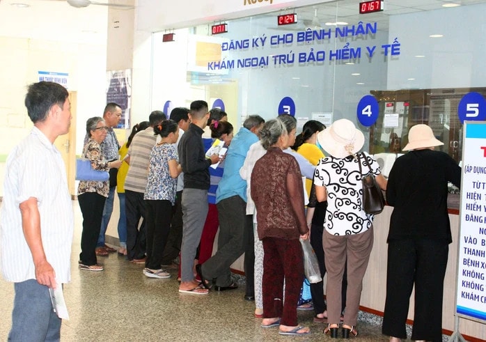 Số lượt người đến khám, chữa bệnh BHYT tại các cơ sở y tế liên tục tăng. Nguồn: ITN