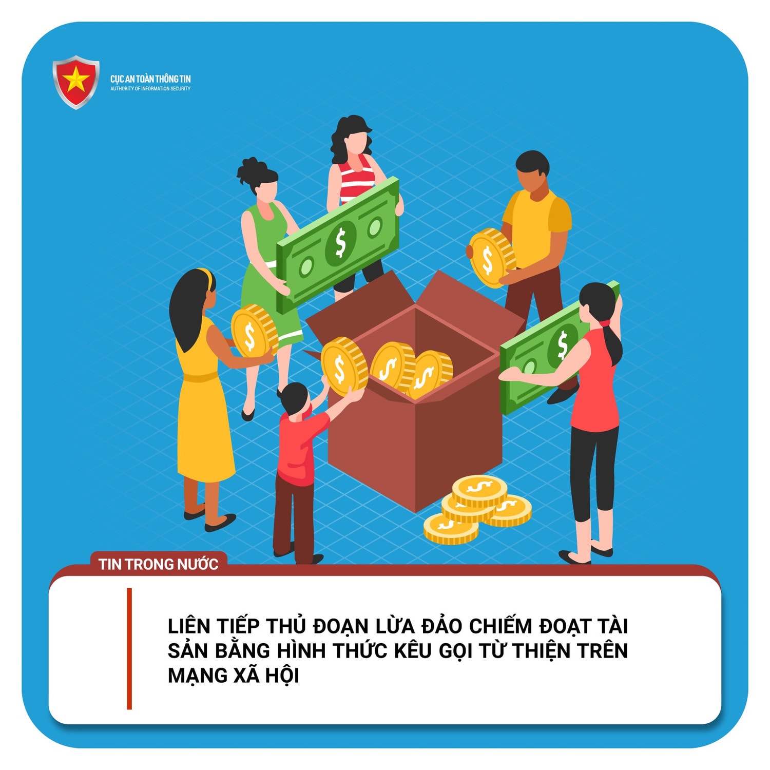 Liên tiếp thủ đoạn lừa đảo chiếm đoạt tài sản bằng hình thức kêu gọi từ thiện trên mạng xã hội -0