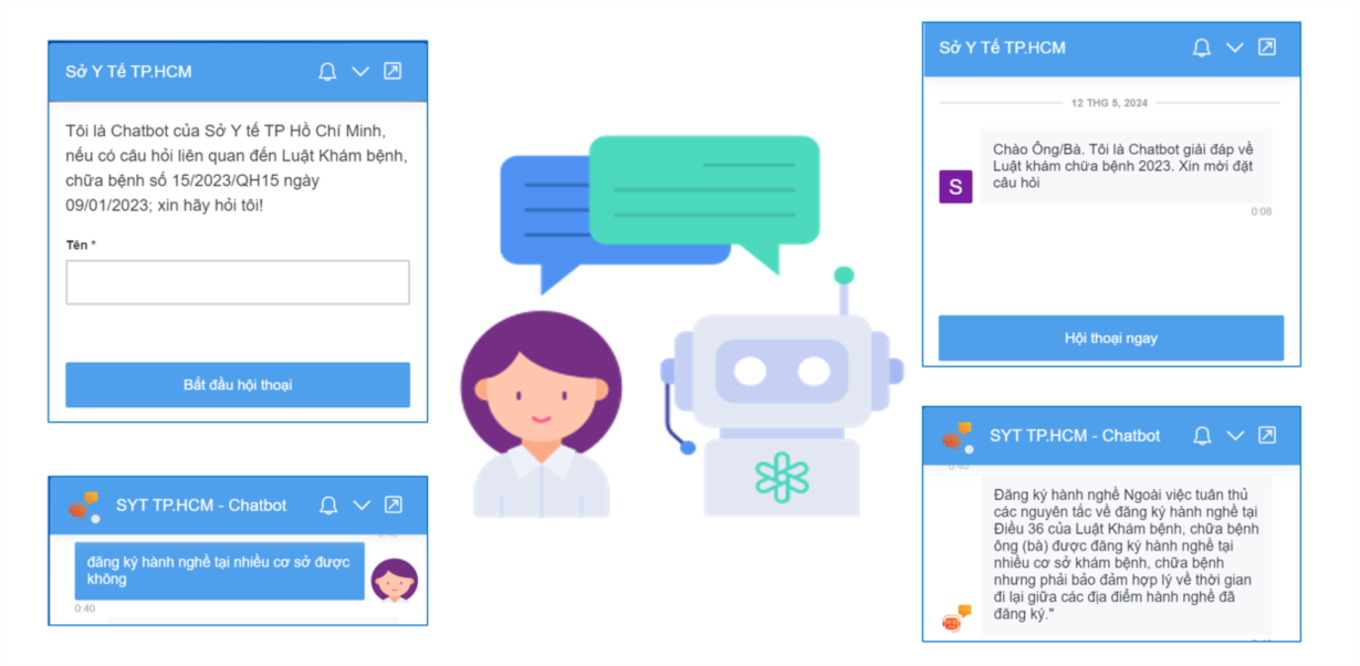 TP. Hồ Chí Minh: Dùng ứng dụng chatbot làm 