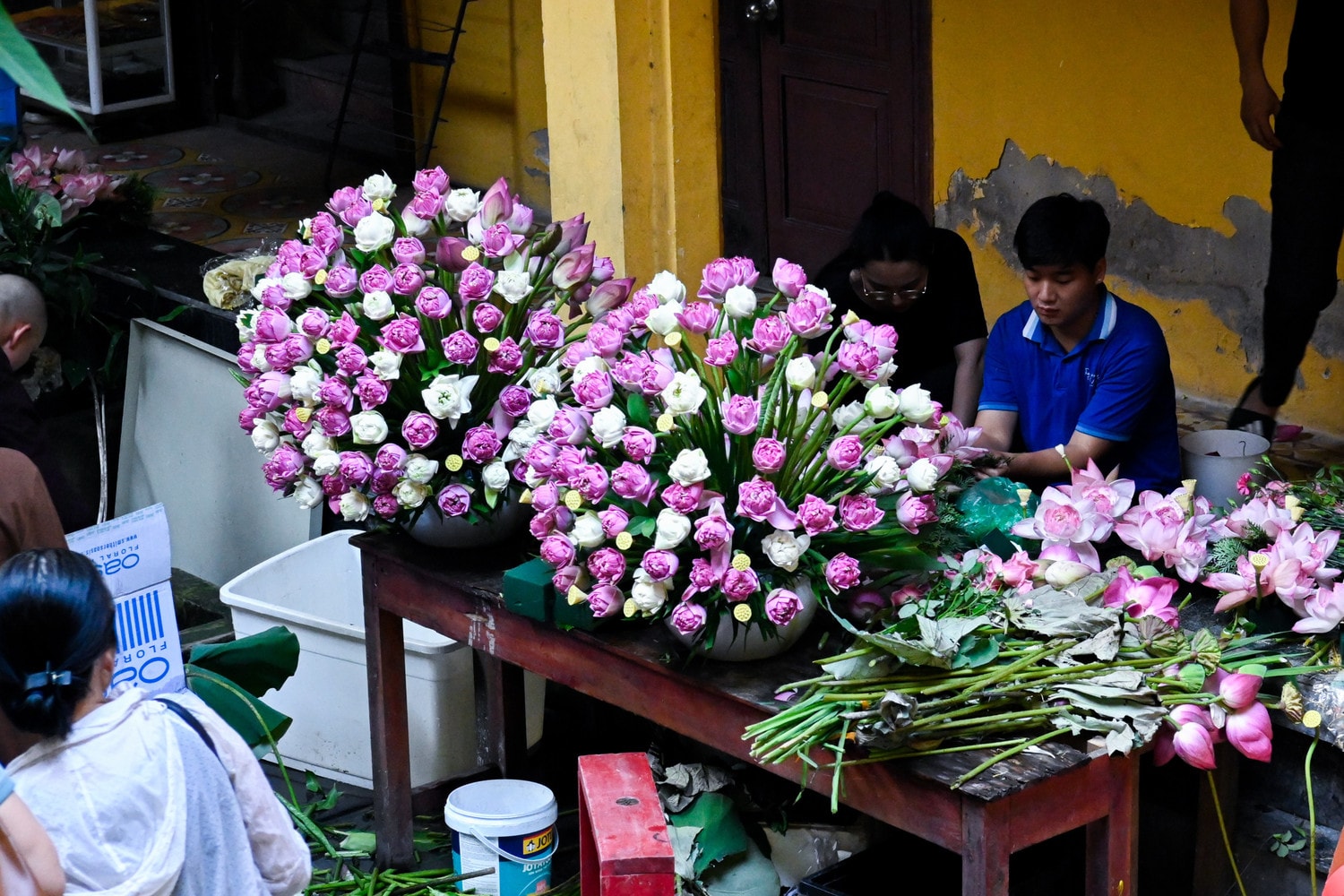 Không khí tưng bừng lễ Phật đản 2024 tại chùa Quán Sứ -2