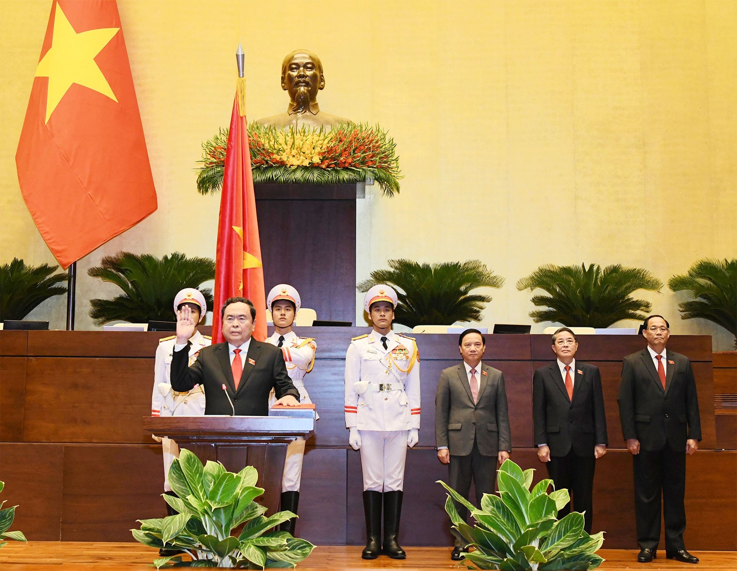 Lãnh đạo nghị viện các nước chúc mừng Chủ tịch Quốc hội Trần Thanh Mẫn -0