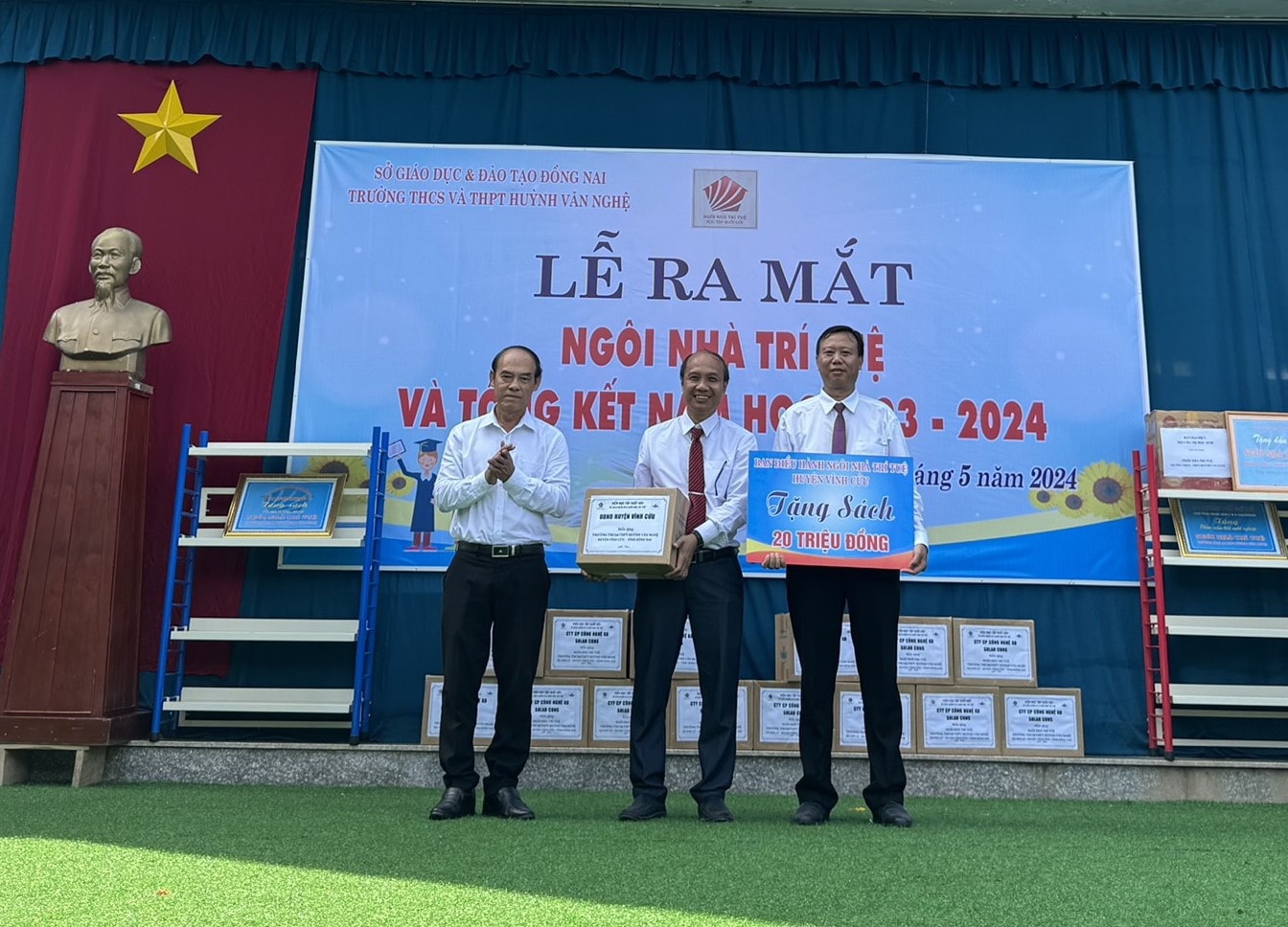 Ra mắt Ngôi nhà Trí tuệ thứ 30 trong trường học ở huyện Vĩnh Cửu, Đồng Nai -2