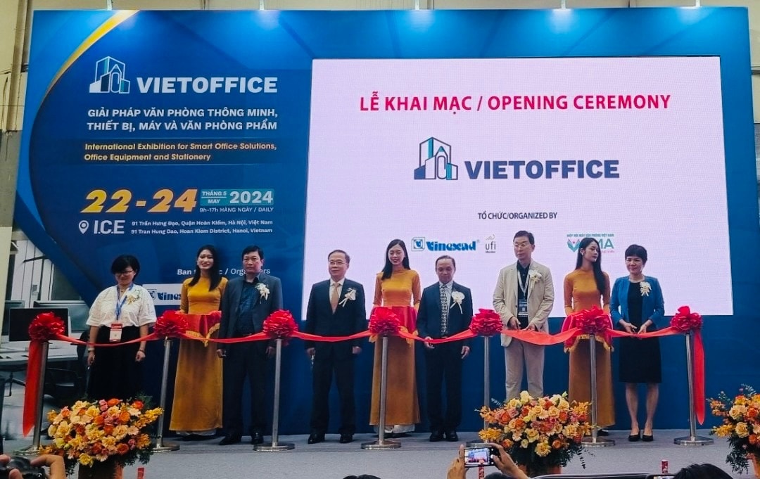 Khai mạc Triển lãm VIETOFFICE 2024 -0