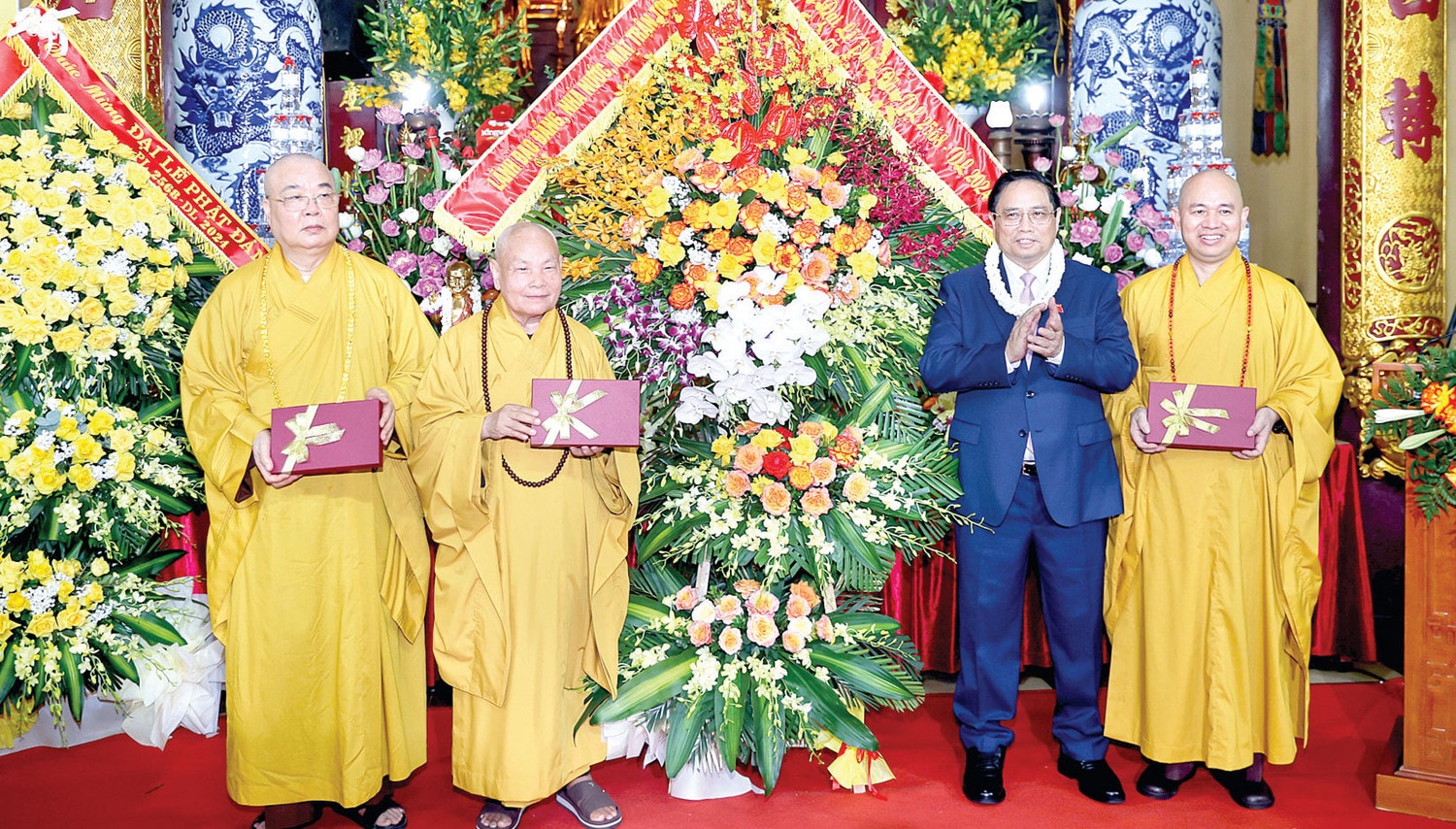 Thủ tướng Phạm Minh Chính chúc mừng Đại lễ Phật đản Phật lịch 2568 -0