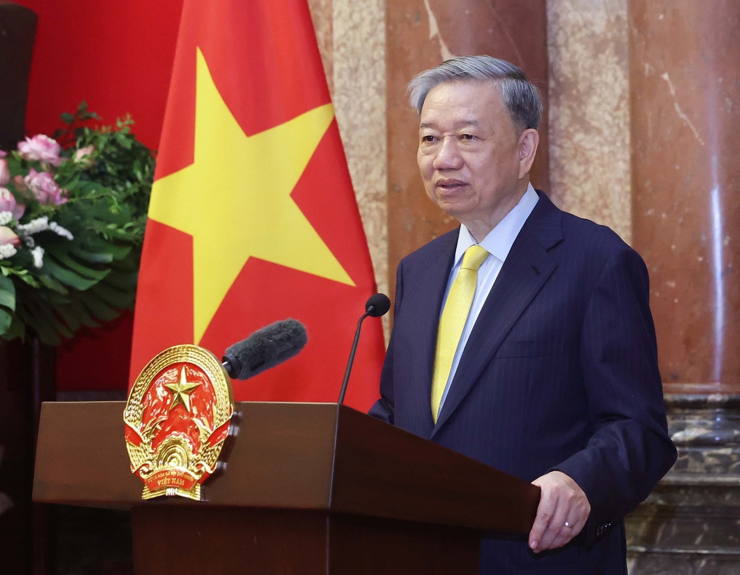 Chủ tịch nước Tô Lâm gặp gỡ cán bộ Văn phòng Chủ tịch nước -0