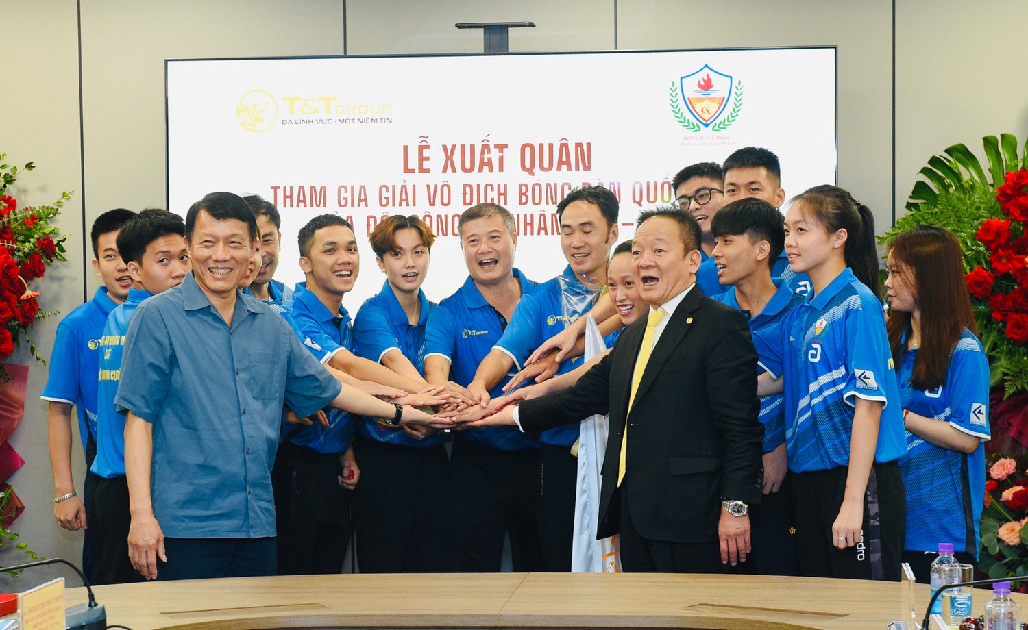 T&T group hợp tác với hiệp hội thể thao CAND phát triển bóng bàn thành tích cao -0