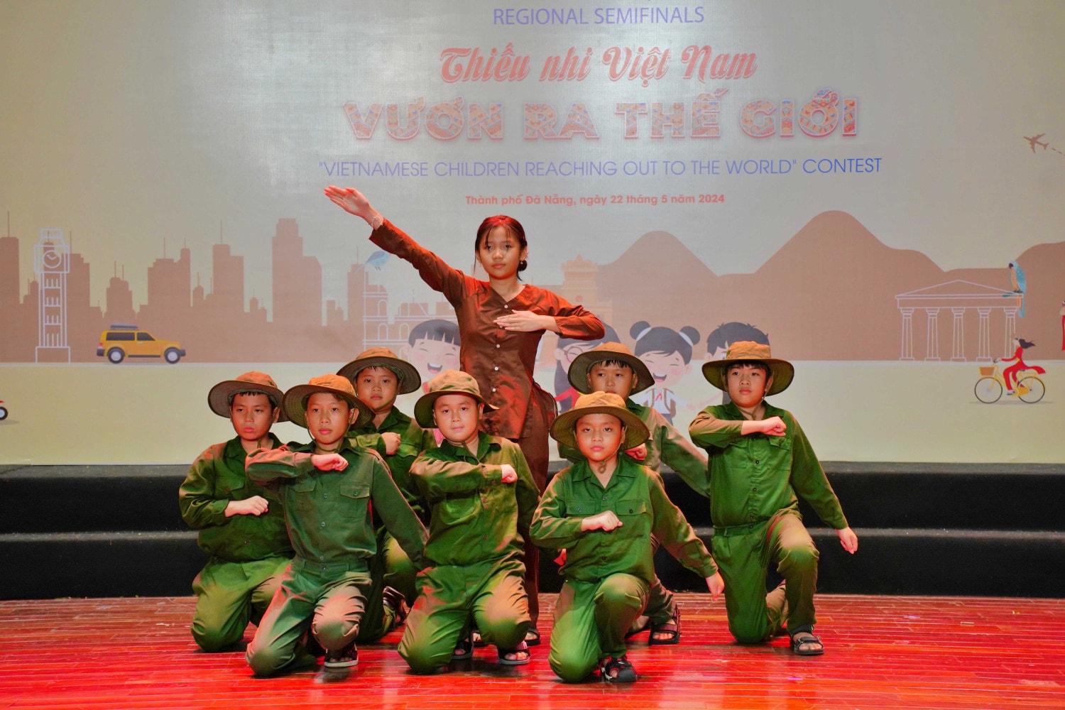 Những màn tranh tài đầy cảm xúc của các đội tuyển tham gia sân chơi. Ảnh: BTC Chung tay để thiếu nhi Việt Nam vươn tầm thế giới -0