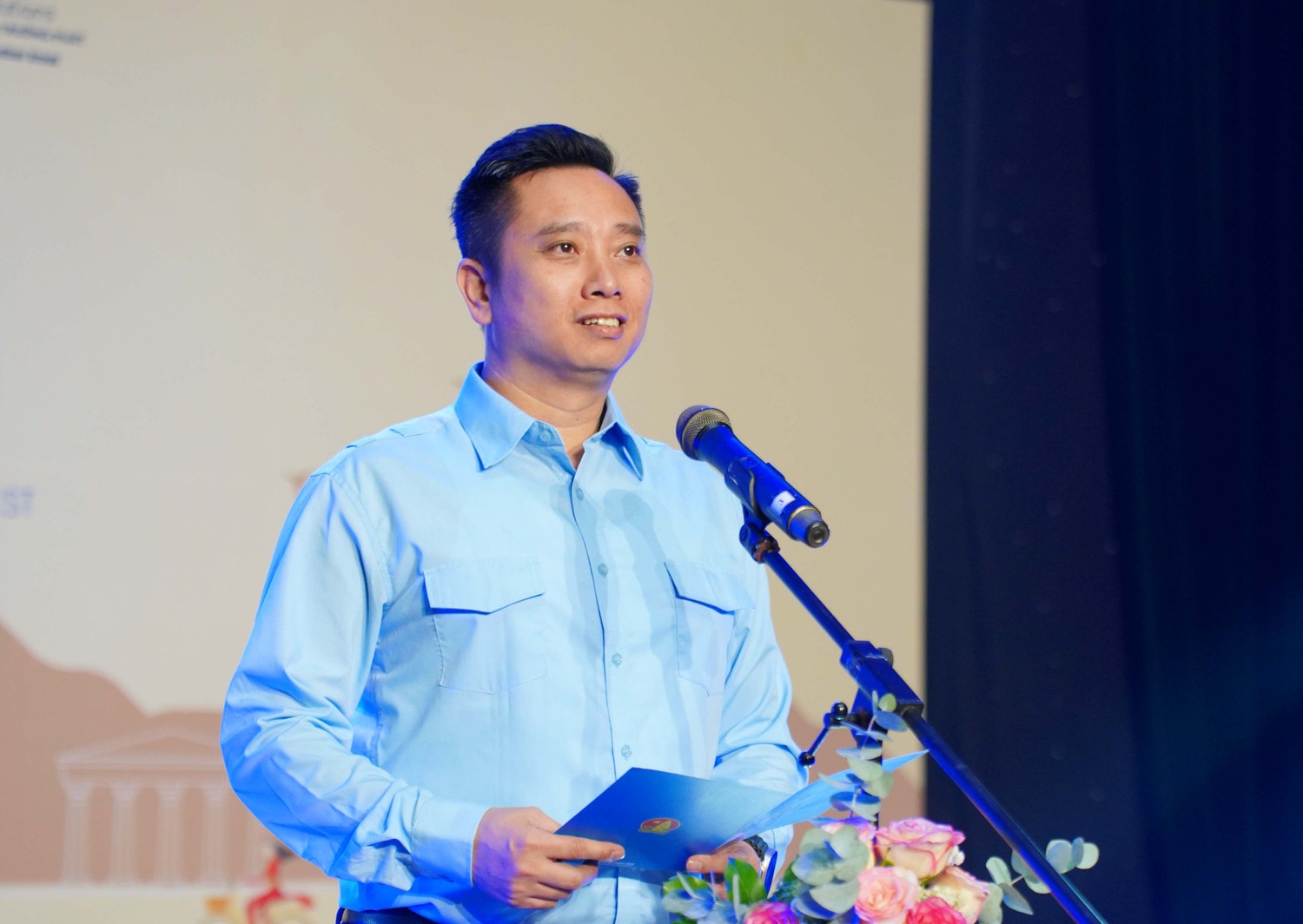 Phó Chủ tịch Hội đồng Đội Trung ương Lê Anh Quân. Ảnh: BTC Chung tay để thiếu nhi Việt Nam vươn tầm thế giới -0