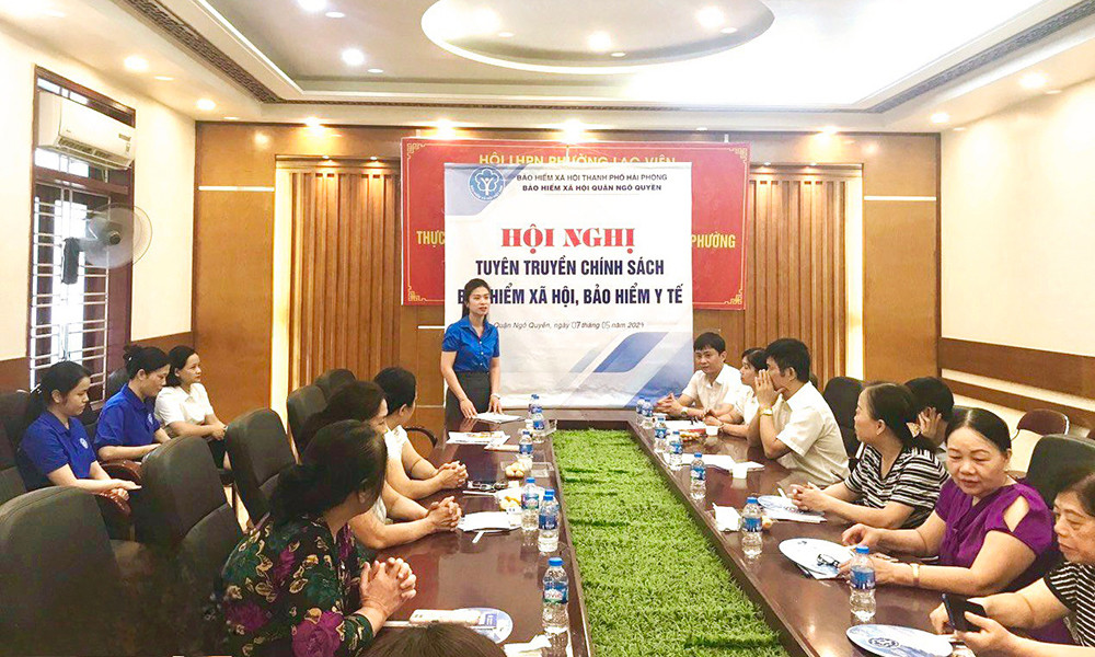 Đẩy mạnh công tác phối hợp tuyên truyền chính sách BHXH, BHYT -0