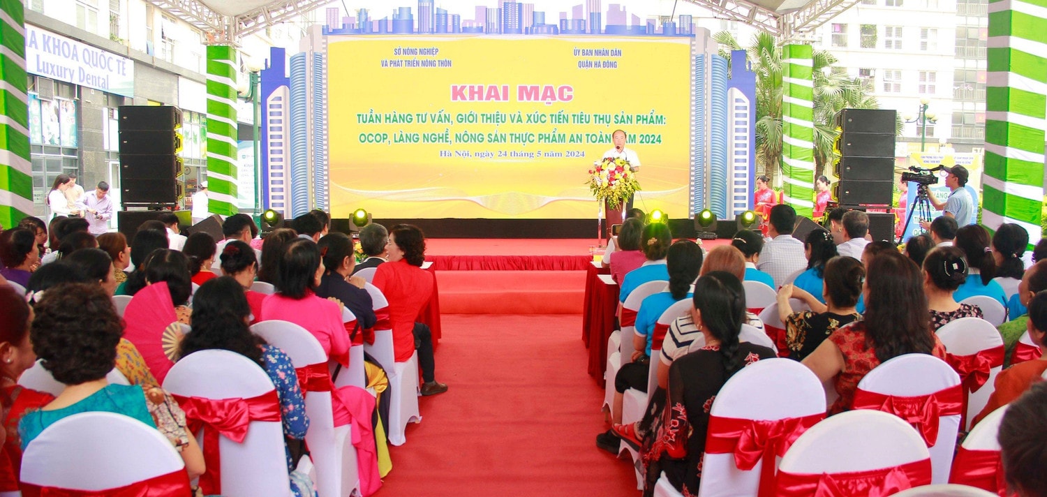 Hơn 500 sản phẩm OCOP, đặc sản vùng miền của Hà Nội và cả nước quảng bá trực tiếp đến người tiêu dùng -0