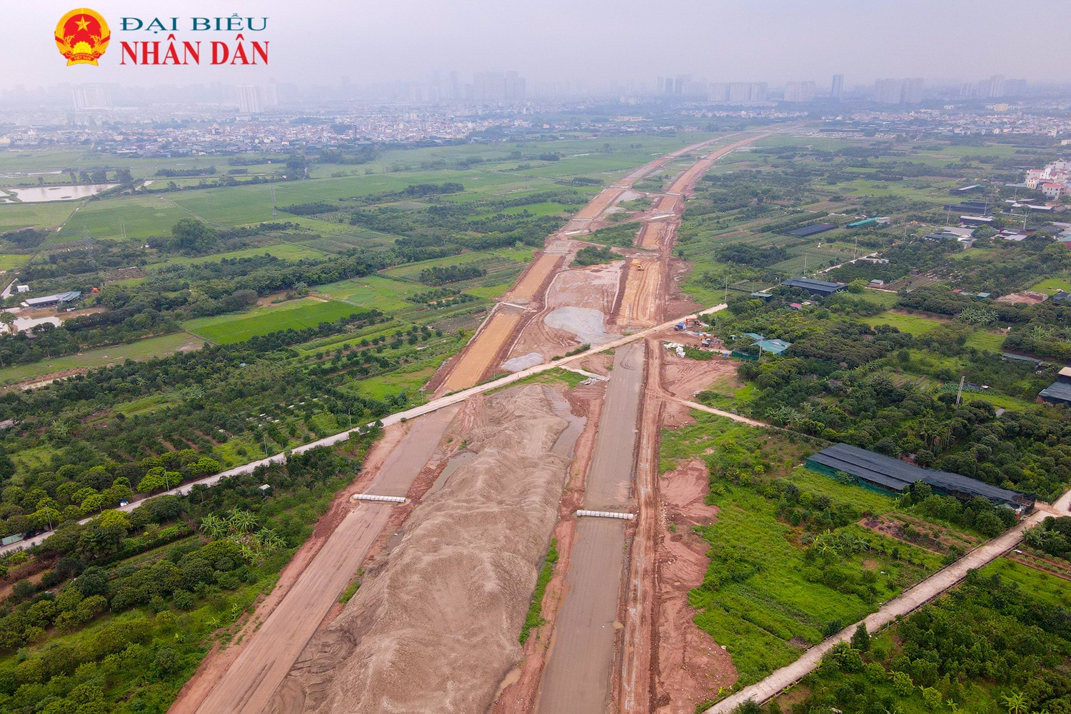 Hà Nội: Dự án đường Vành đai 4 dần hình thành -0