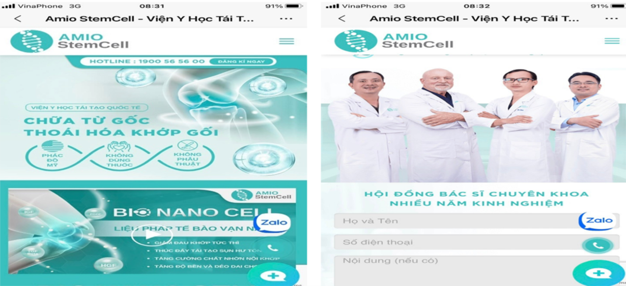 TP. Hồ Chí Minh: Cảnh giác với một số cơ sở quảng cáo chữa bệnh bằng tế bào gốc