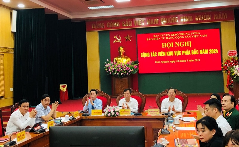 Hội nghị Cộng tác viên Báo điện tử Đảng Cộng sản Việt Nam khu vực phía Bắc ảnh 2