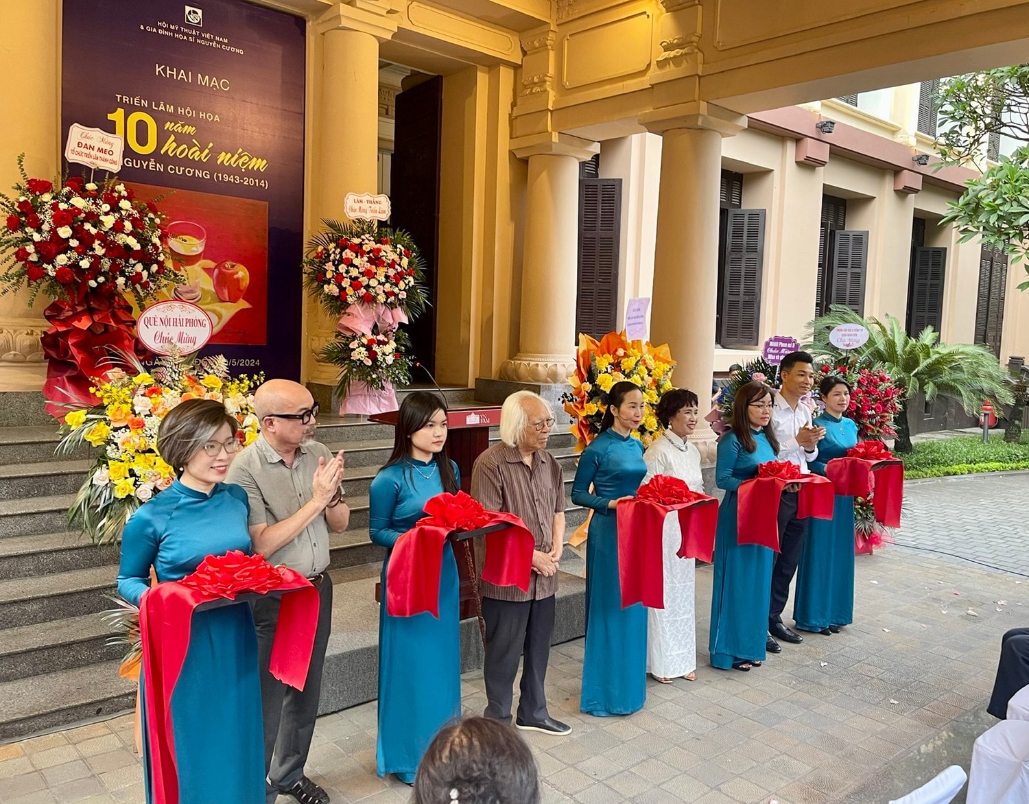 Triển lãm hội họa “10 năm hoài niệm - Nguyễn Cương (1943 - 2014)” -0