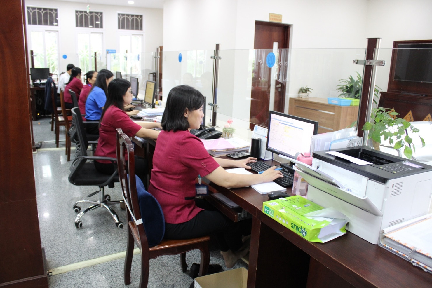Kho bạc Nhà nước là cơ quan đầu mối giúp Bộ trưởng Bộ Tài chính tổng hợp thông tin và lập Báo cáo tài chính nhà nước toàn quốc. Ảnh: T.Linh