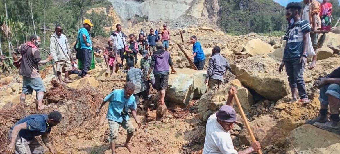 Số người thiệt mạng do lở đất ở Papua New Guinea vượt quá 670 người -0