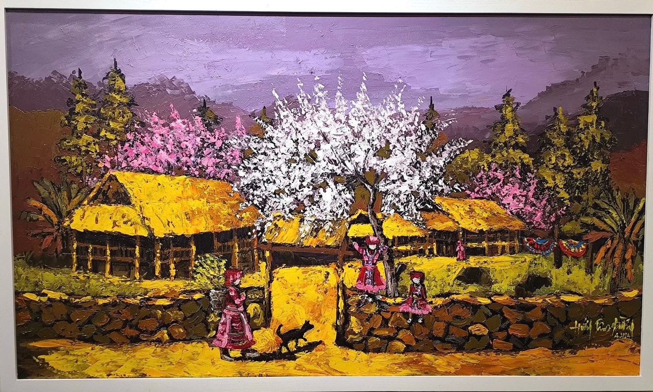 Khai mạc triển lãm tranh “Câu chuyện vùng cao” -0