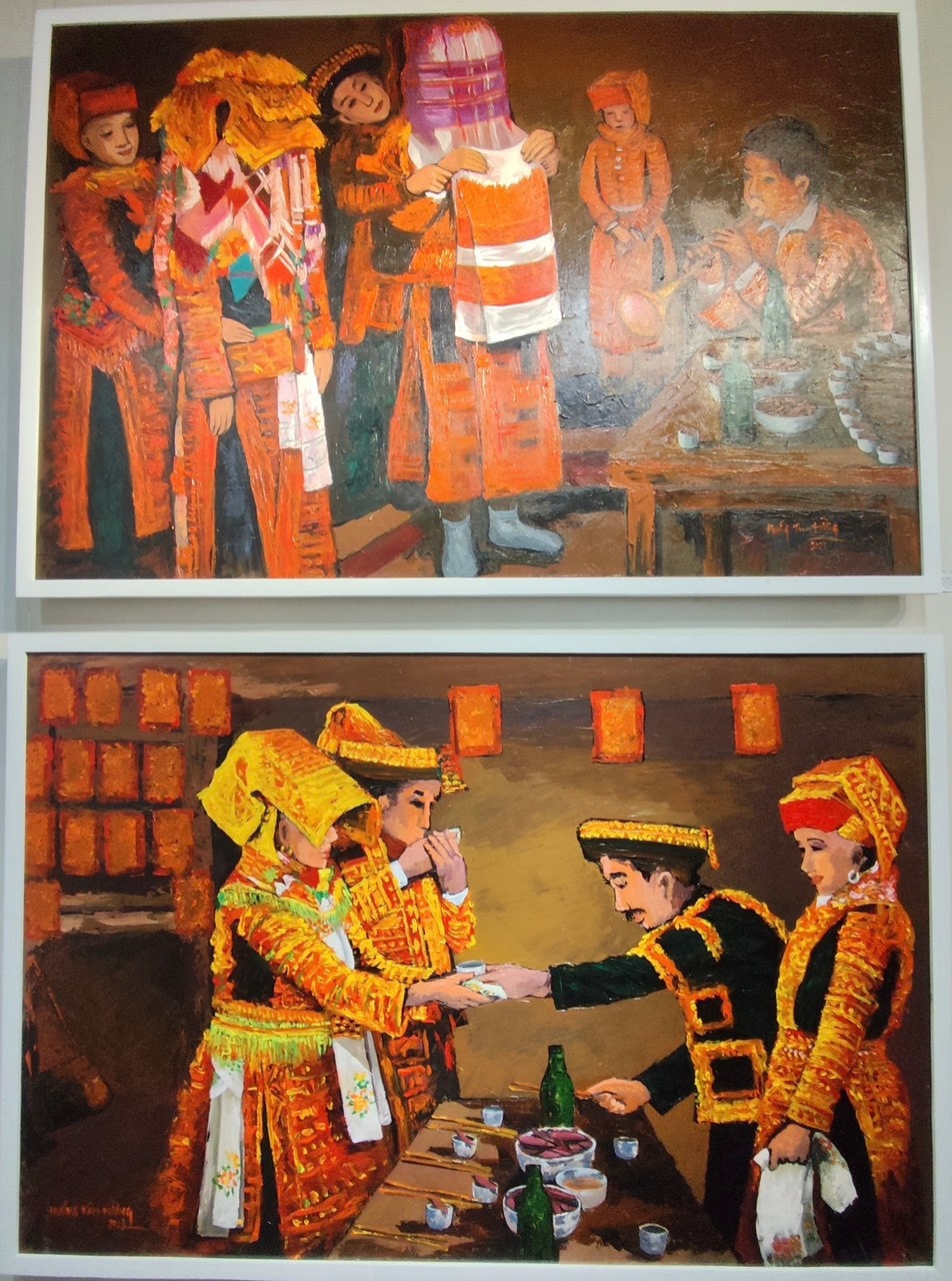 Khai mạc triển lãm tranh “Câu chuyện vùng cao” -0