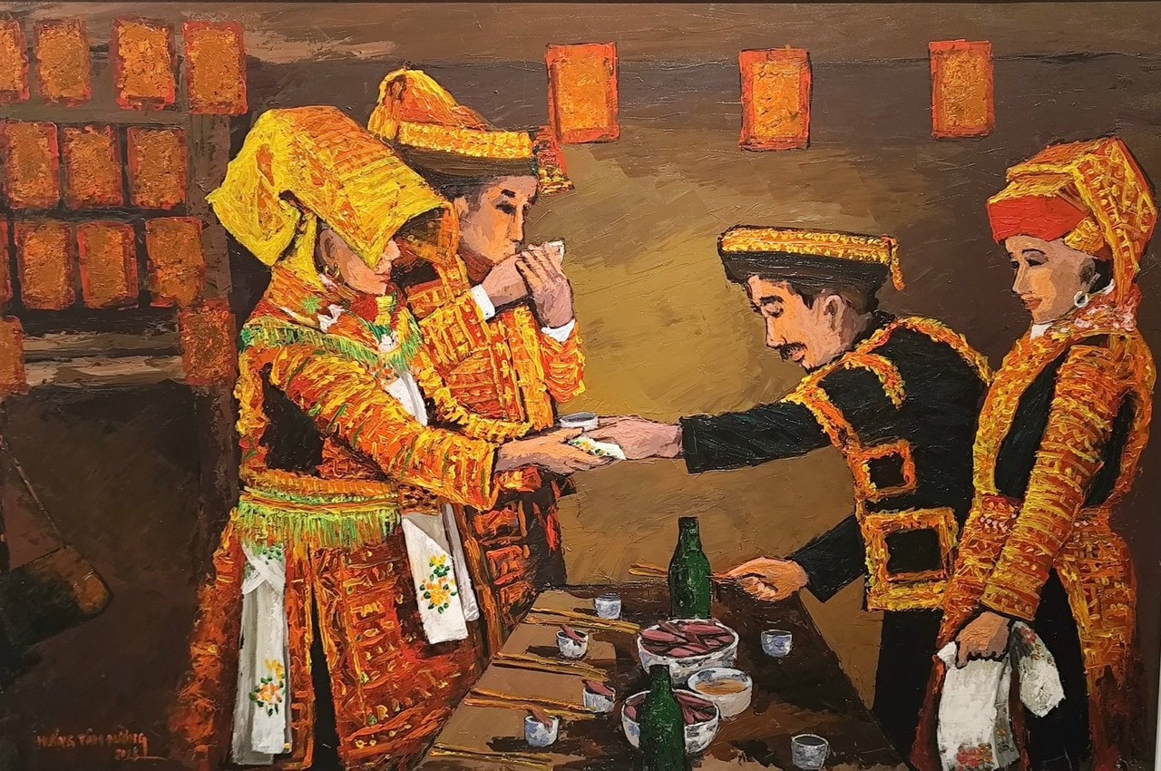 Khai mạc triển lãm tranh “Câu chuyện vùng cao” -0
