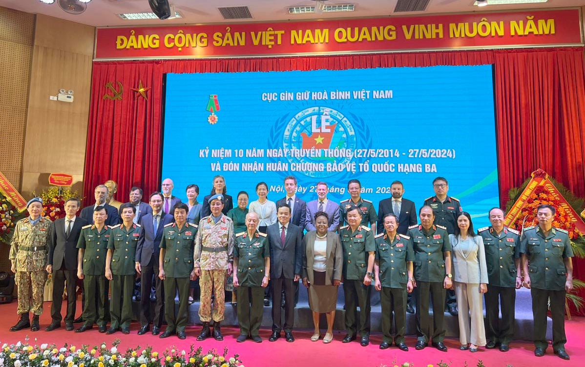 Cục Gìn giữ hòa bình Việt Nam kỷ niệm 10 năm Ngày truyền thống -0