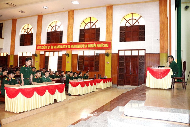 Kiểm tra công tác phổ biến, giáo dục pháp luật và thực hiện Đề án 1371 trên địa bàn Quân khu 1 -0