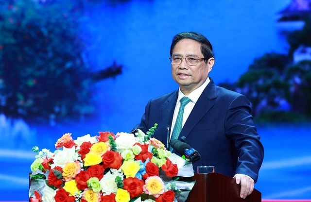 Prime Minister Phạm Minh Chinh delivers his speech at a conference on Ninh Bình Province's Master Plan. Photo: VNA Ninh Binh province expected to grow rapidly, sustainably: PM -0