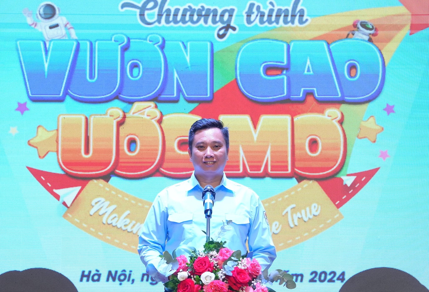 Sân chơi cho các em học sinh “Vươn cao ước mơ” ảnh 2 Sân chơi cho các em học sinh “Vươn cao ước mơ”