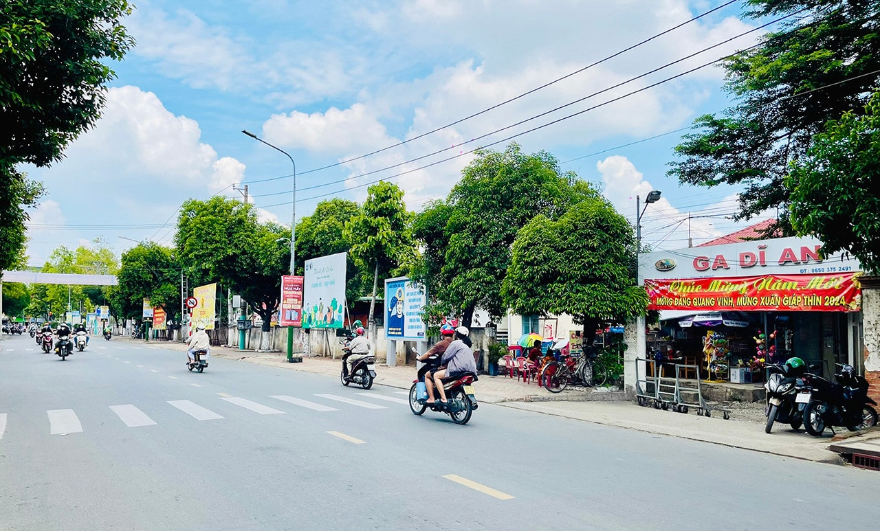 Bình Dương: TP. Dĩ An cấm ô tô một số tuyến đường để hạn chế ùn tắc giao thông