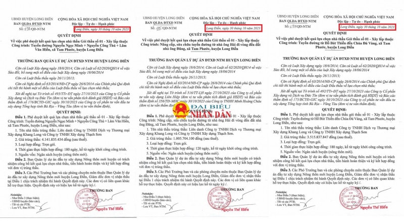 Bà Rịa – Vũng Tàu: Doanh nghiệp mới thành lập, chỉ có 1 nhân viên liên tiếp trúng thầu bằng kịch bản khó tin