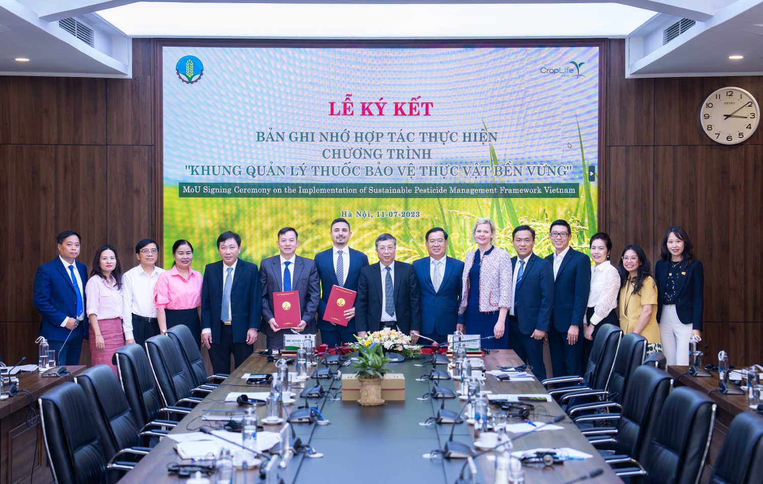 Chương trình “Khung Quản lý thuốc bảo vệ thực vật bền vững