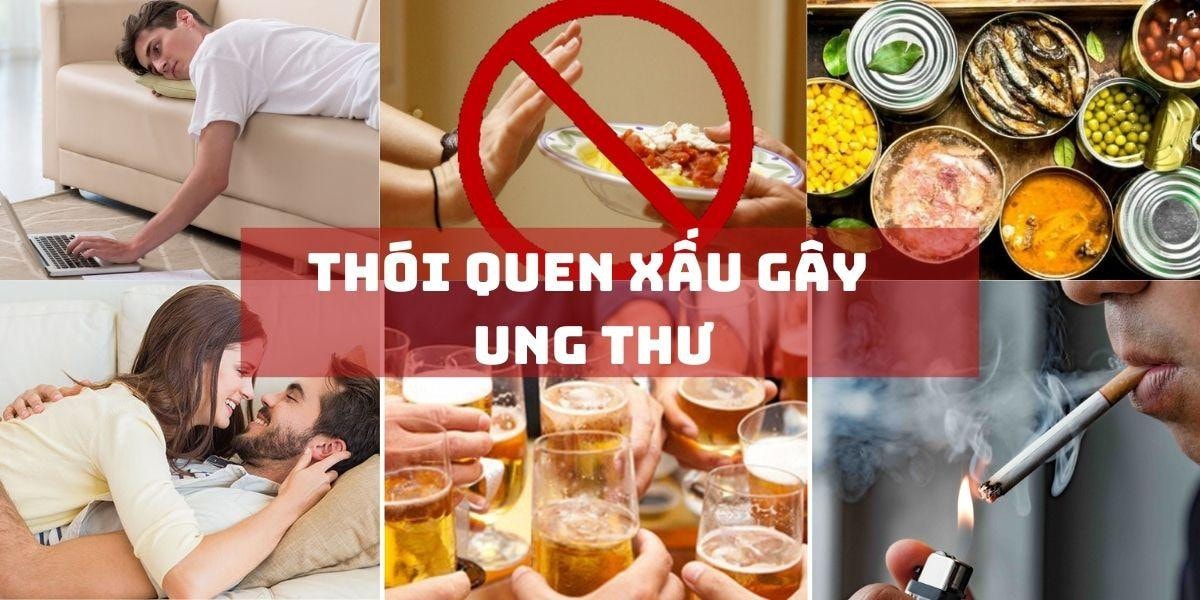 Những thói quen xấu có nguy cơ gây nên bệnh ung thư -0
