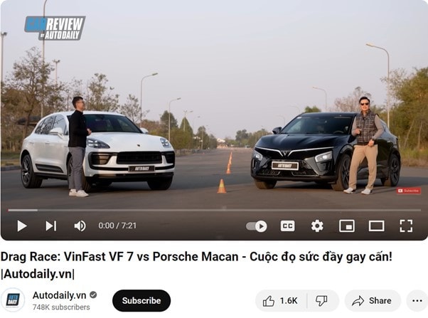 VinFast VF 7 - Xe tầm giá 1 tỷ đồng mang sức mạnh của xe thể thao hạng sang -0