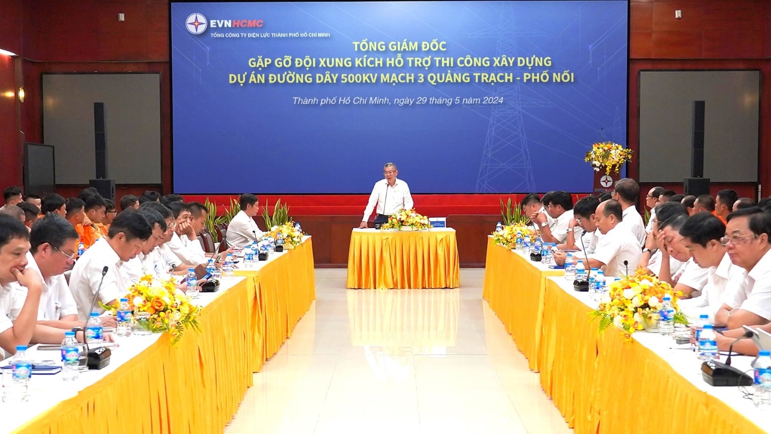Tiếp sức thi công Dự án đường dây 500kV mạch 3 Quảng Trạch - Phối Nối -0